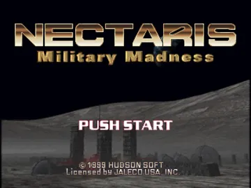 Nectaris - Military Madness (US) screen shot title